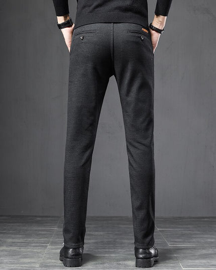 Męskie spodnie chinosy z długimi nogawkami