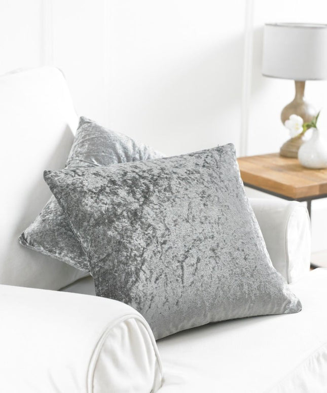 Poszewka na poduszkę z aksamitnej tkaniny w jednolitym kolorze