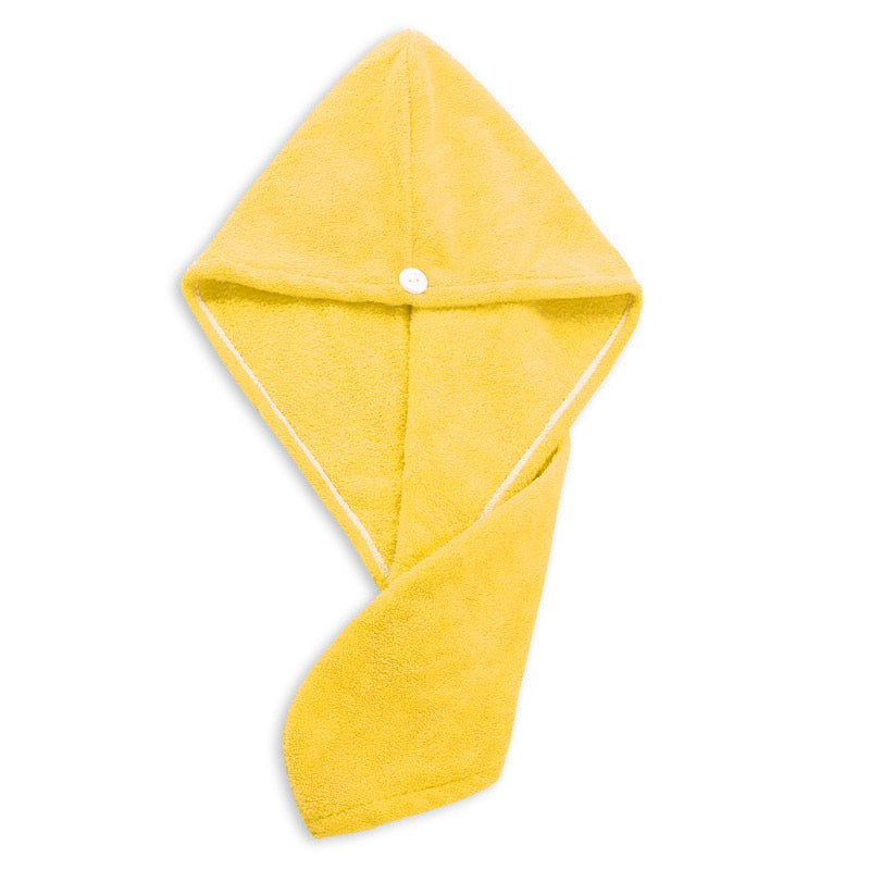 Ręcznik łazienkowy do osuszania włosów turban