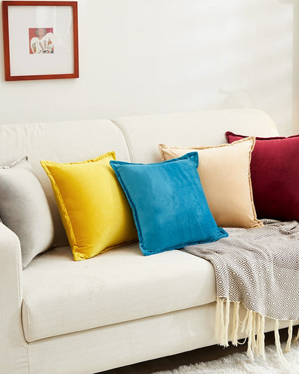 Poszewka na poduszkę z aksamitnej tkaniny