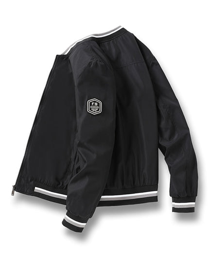 Męska kurtka przejściowa bomberka o luźnym kroju