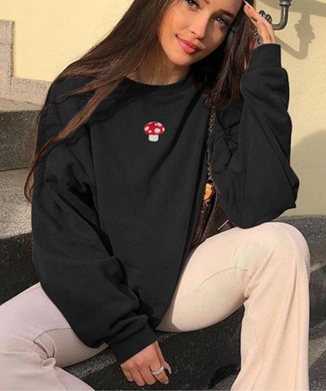 Damska bluza z nadrukiem muchomora