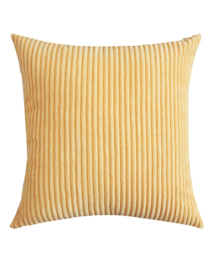 Poszewka na poduszkę prążkowana w jednolitych kolorach