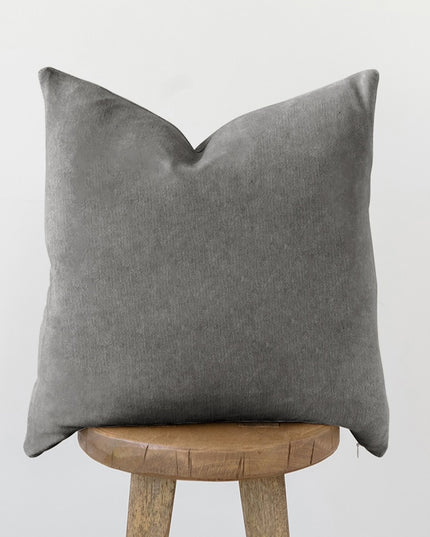 Poszewka na poduszkę welurowa w jednolitym kolorze