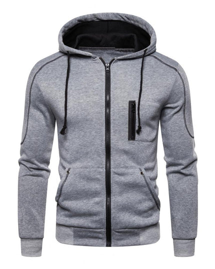 Męska bluza sportowa rozpinana z kapturem