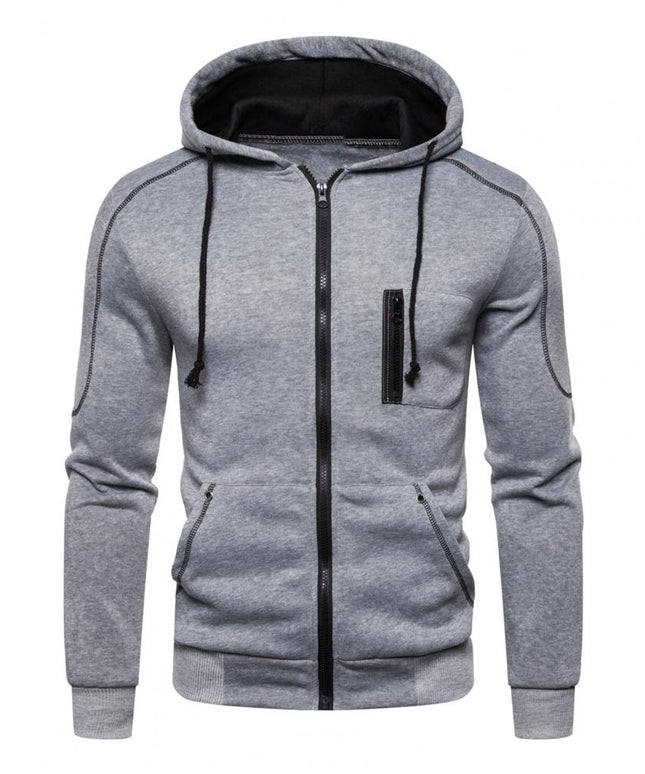 Męska bluza sportowa rozpinana z kapturem
