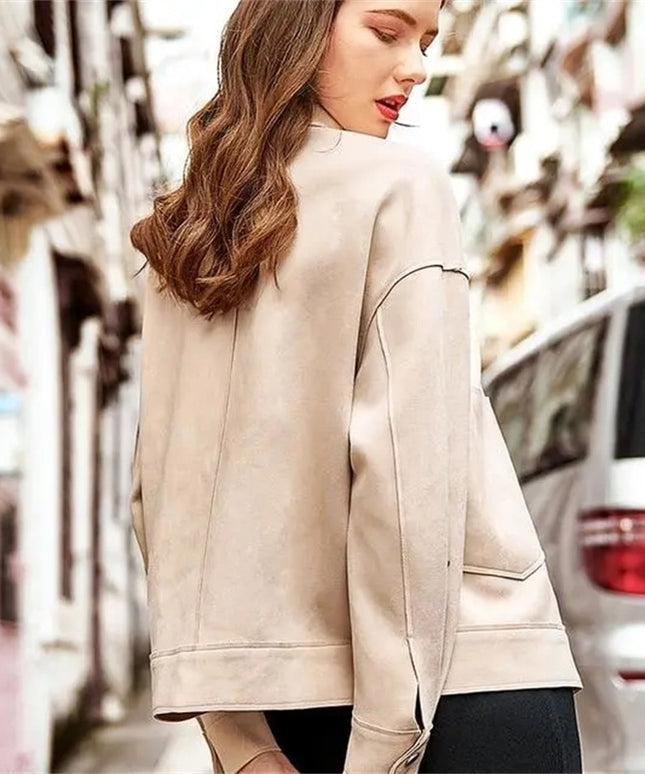 Damska kurtka przejściowa z kieszeniami