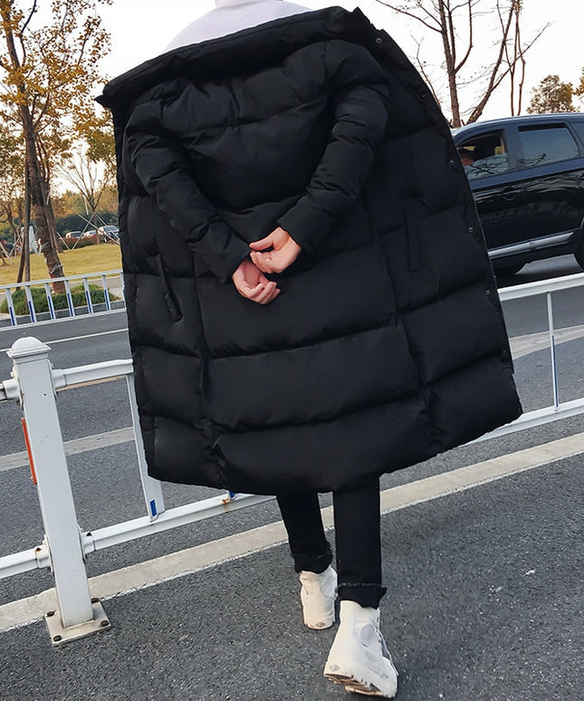 Męski płaszcz zimowy pikowany