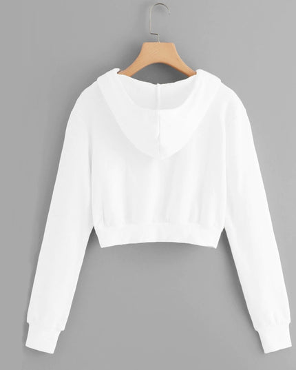 Damska bluza rozpinana z kapturem