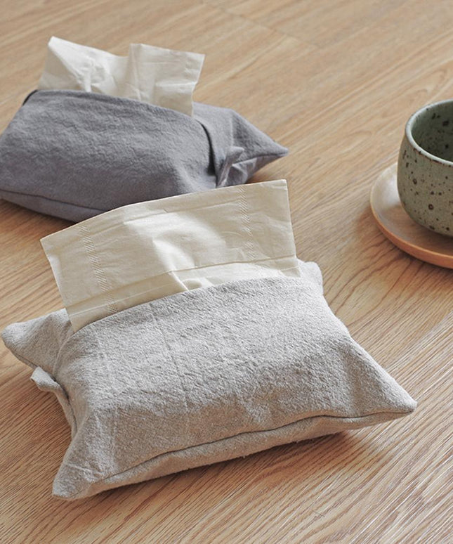 Pudełko na chusteczki materiałowe z zawieszką