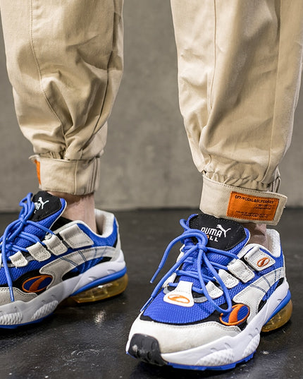 Męskie spodnie bojówki z regulowaną nogawką