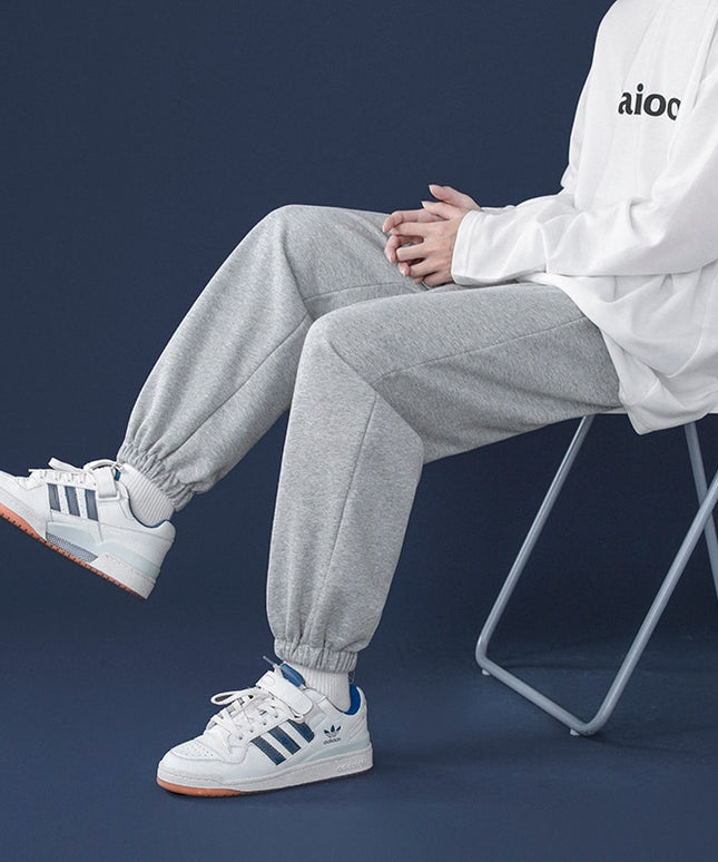 Męskie spodnie dresowe z miękkiej tkaniny