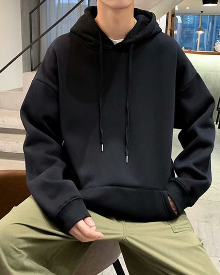 Męska bluza klasyczna z kapturem