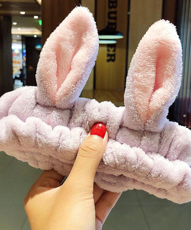 Opaska do włosów w króliczymi uszami