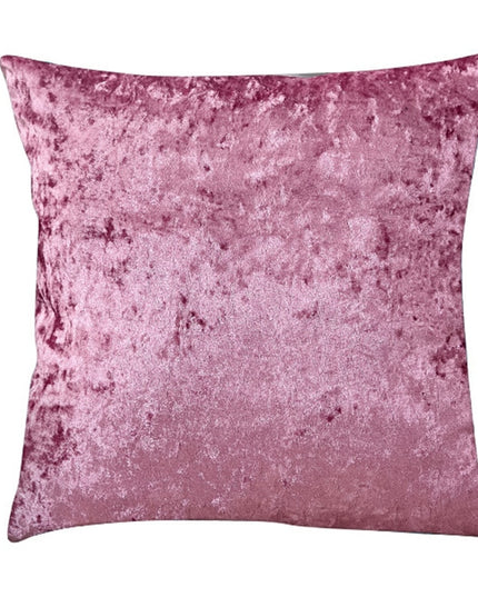 Poszewka na poduszkę z aksamitnej tkaniny w jednolitym kolorze