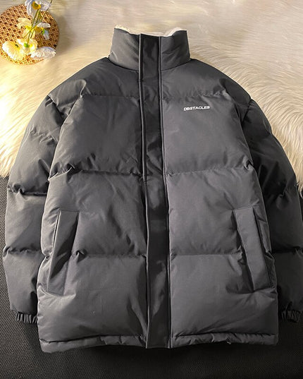 Męska kurtka zimowa pikowana z ociepleniem