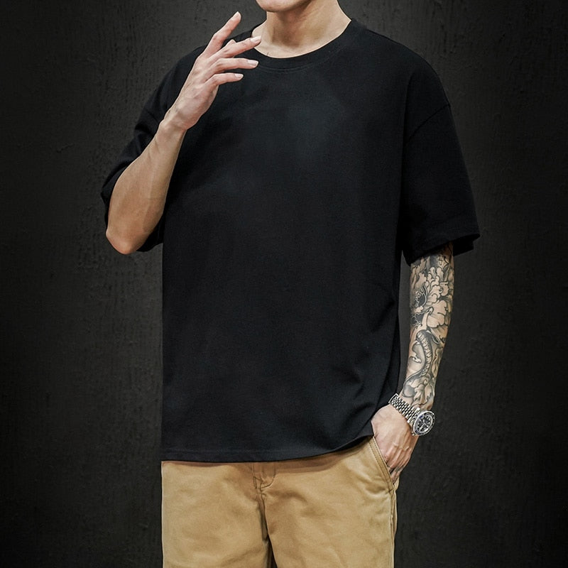 Męski T-shirt oversize