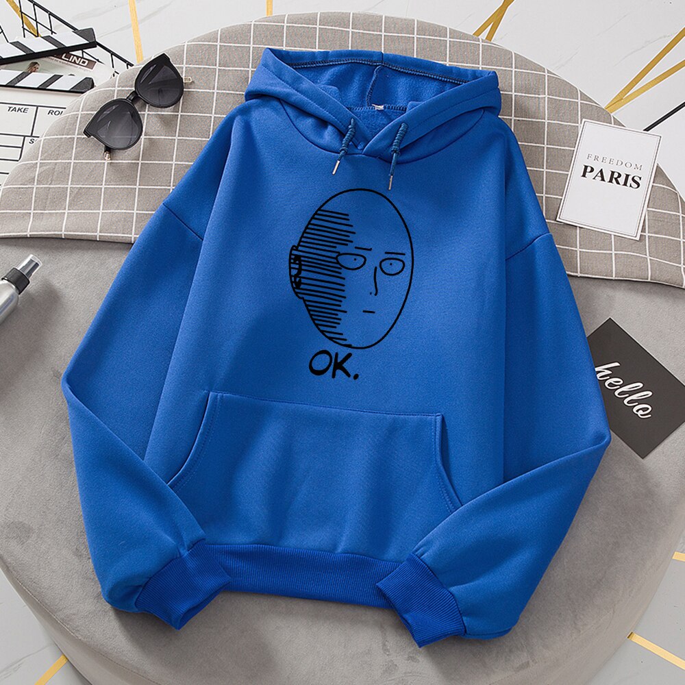 Męska bluza z kapturem i nadrukiem