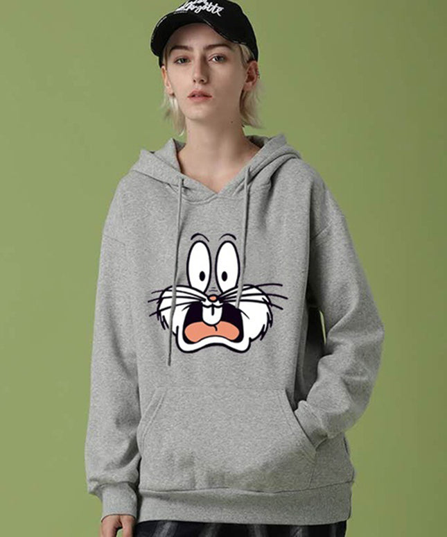 Damska bluza z kreskówkowym nadrukiem