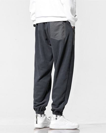 Męskie spodnie treningowe z dresowego materiału