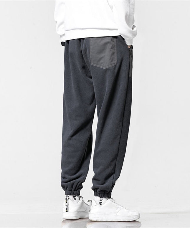 Męskie spodnie treningowe z dresowego materiału