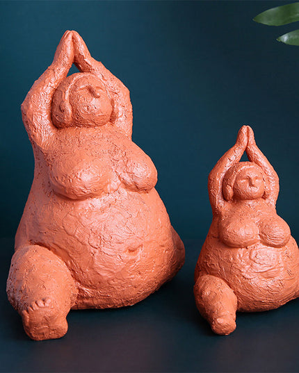 Figurka dekoracyjna postać sylwetka kobiety