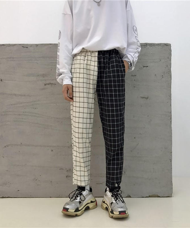 Męskie spodnie treningowe z prostymi nogawkami