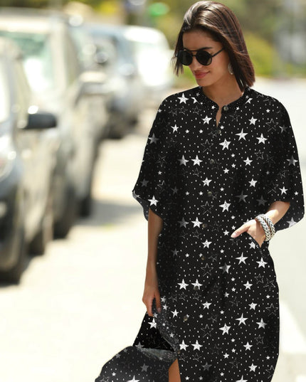 Damska tunika plażowa w różne wzory