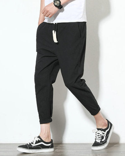 Męskie spodnie eleganckie o casualowym kroju