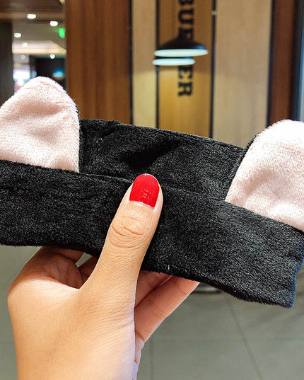 Opaska do włosów z uszami kota