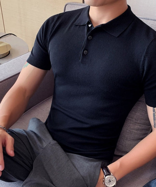 Męska koszulka polo o dopasowanym kroju