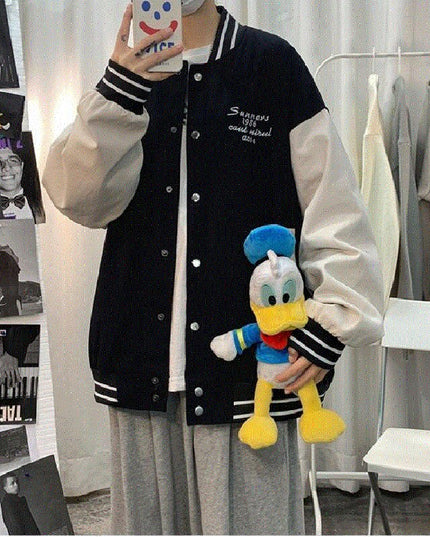 Męska kurtka przejściowa bomberka bejsbolówka