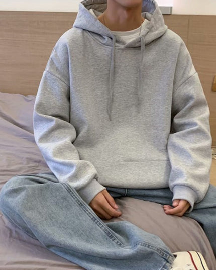 Męska bluza klasyczna z kapturem