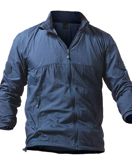 Męska kurtka przejściowa przeciwdeszczowa wiatrówka