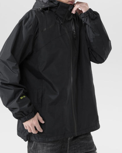 Męska kurtka przeciwdeszczowa luźna wodoodporna