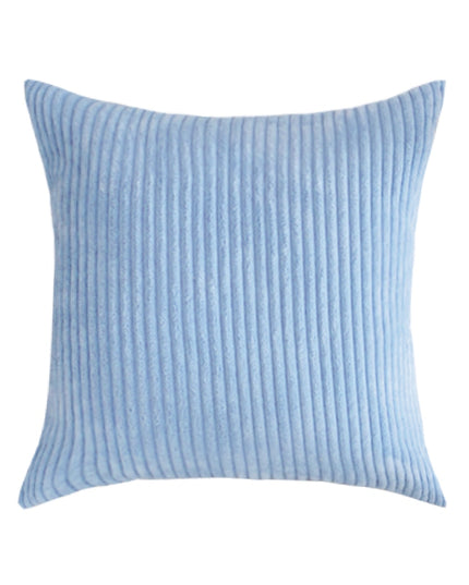 Poszewka na poduszkę prążkowana w jednolitych kolorach