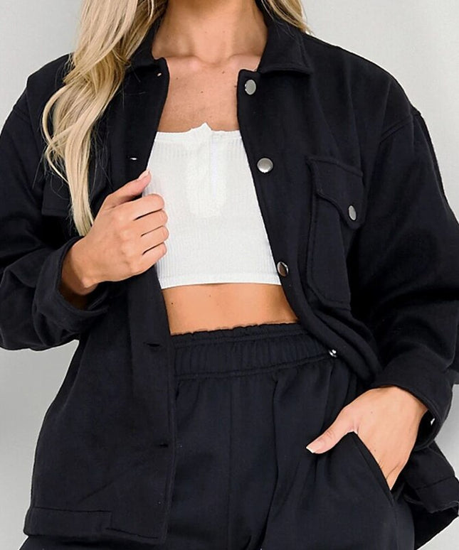 Damska kurtka przejściowa koszulowa