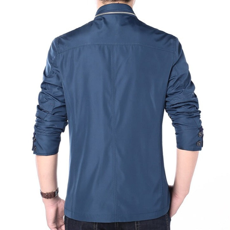 Męska kurtka przejściowa klasyczna elegancka