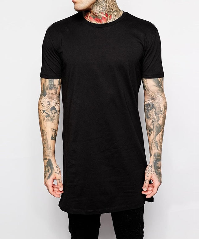 Męski T-shirt long fit
