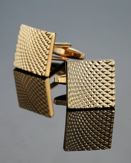 Spinki do koszuli z fakturą