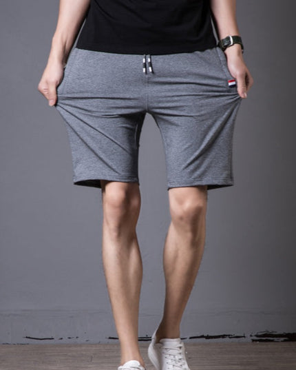 Męskie szorty z wiązaniem