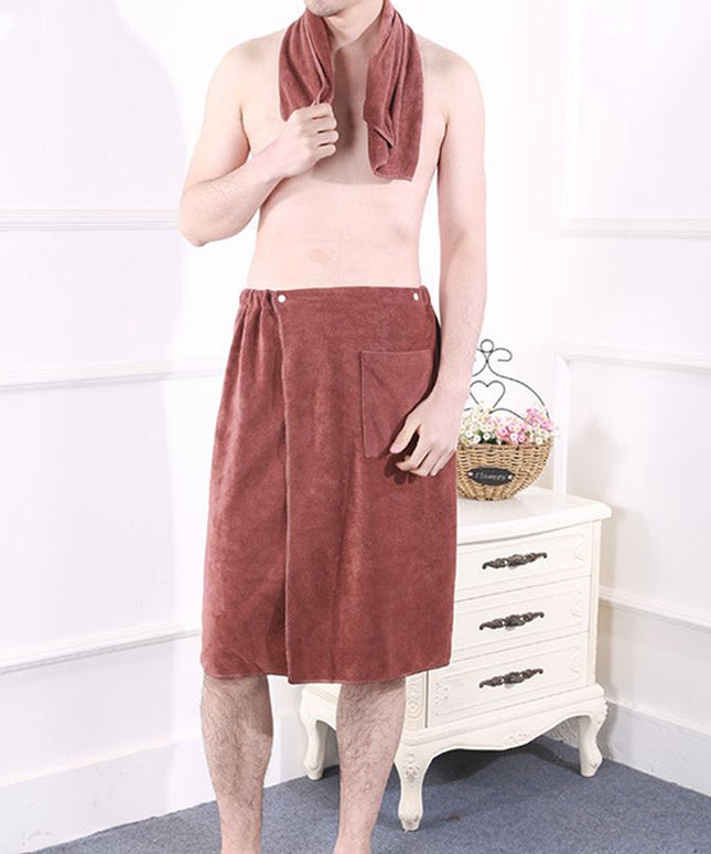 Ręcznik saunowy męski na gumce