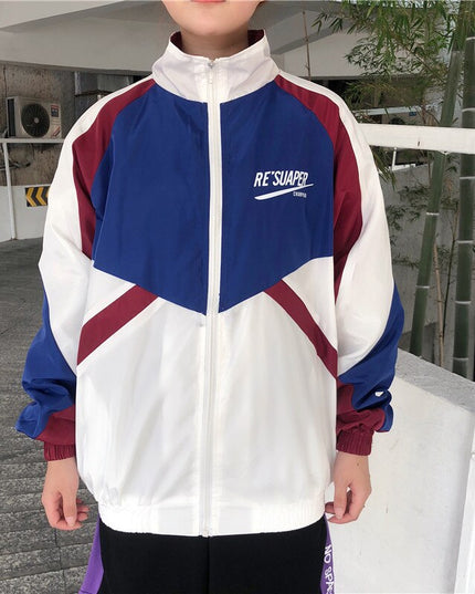 Damska kurtka przejściowa przeciwdeszczowa o luźnym kroju