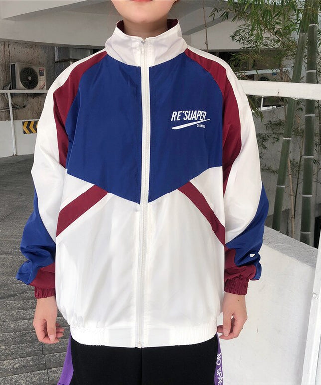 Damska kurtka przejściowa przeciwdeszczowa o luźnym kroju