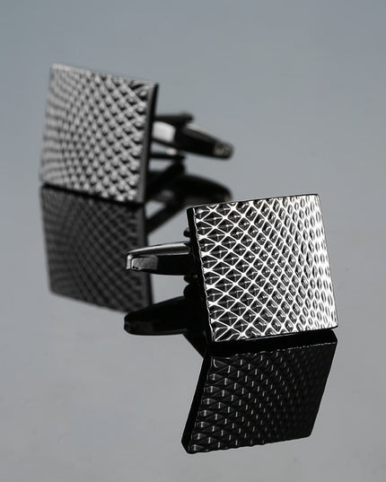 Spinki do koszuli z fakturą