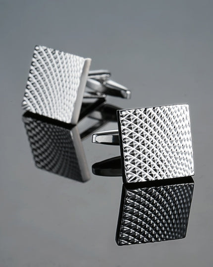 Spinki do koszuli z fakturą