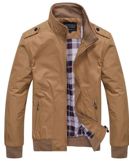 Męska kurtka przejściowa klasyczna elegancka