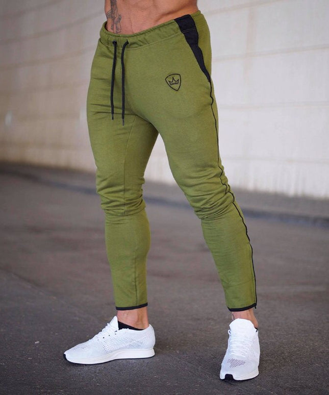 Męskie spodnie treningowe o dopasowanym kroju