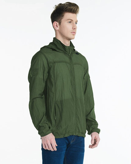 Męska kurtka przejściowa cienka softshell