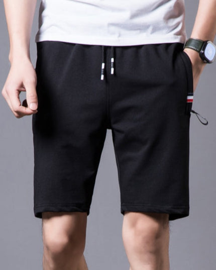 Męskie szorty z wiązaniem